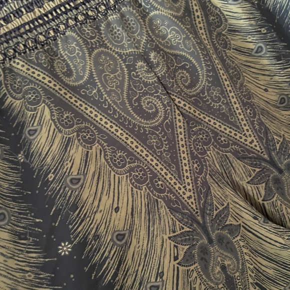 Women's Harem Pants, High Waist Yoga Boho Trousers with Pockets - Picture 3 of 6